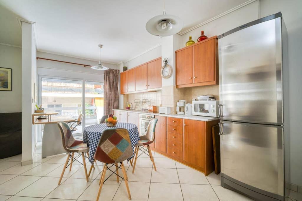 Spacious Family Flat Near Parthenon Free Parking Atene Esterno foto