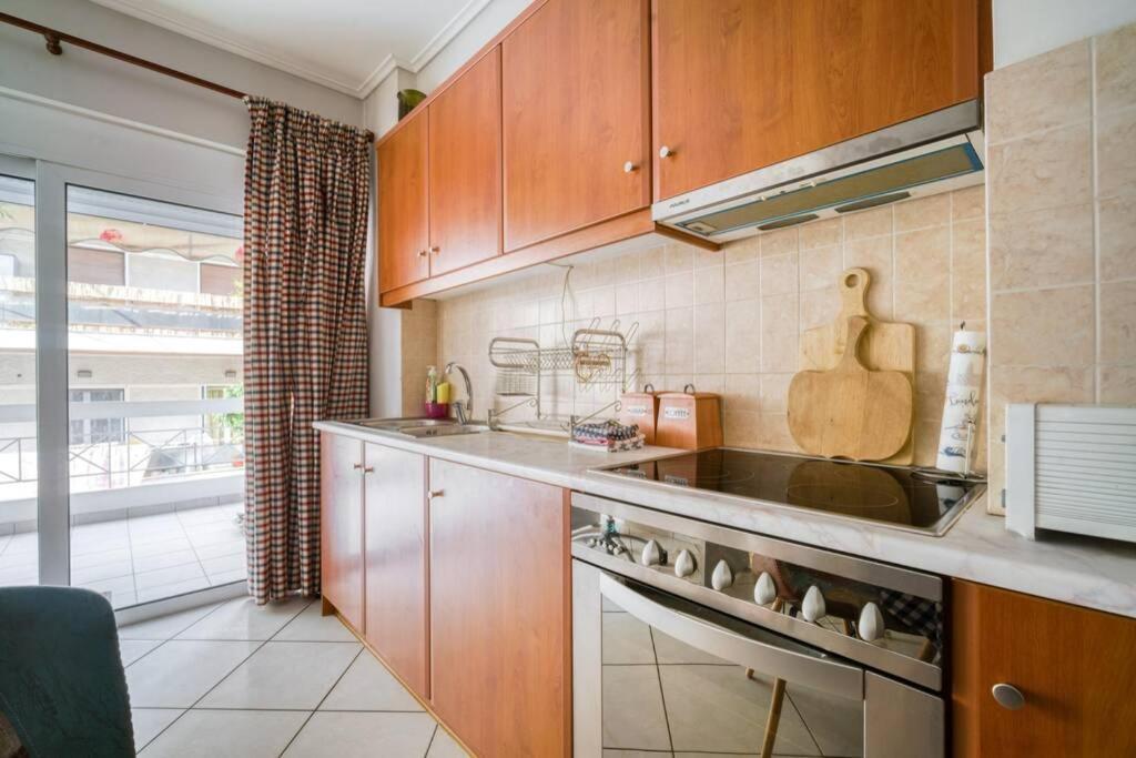 Spacious Family Flat Near Parthenon Free Parking Atene Esterno foto