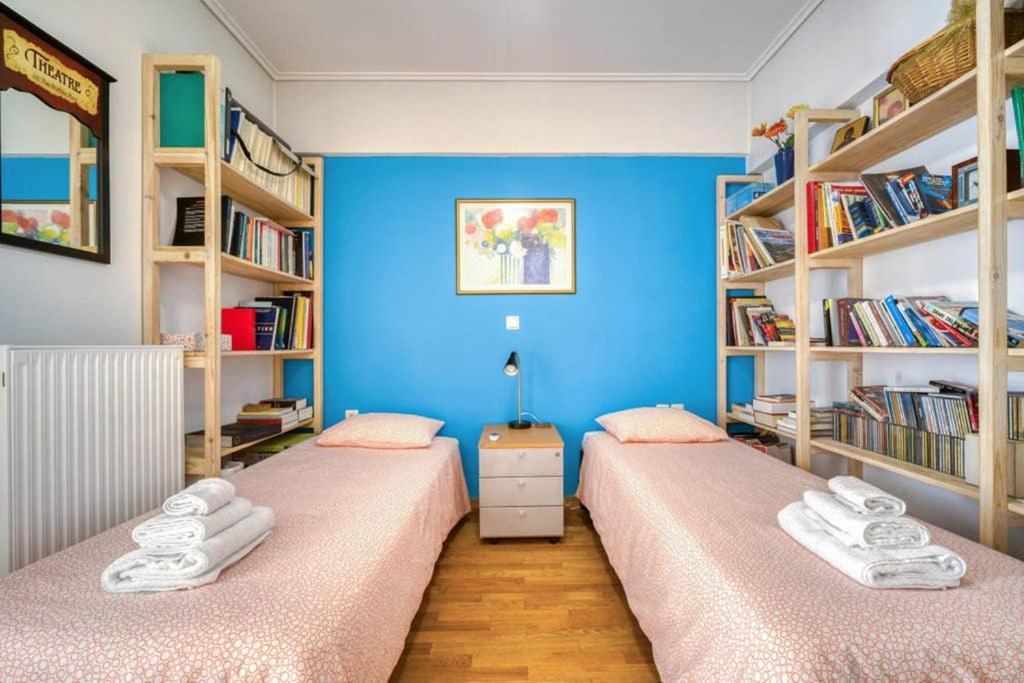 Spacious Family Flat Near Parthenon Free Parking Atene Esterno foto